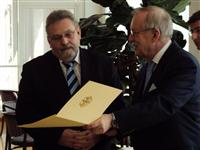 Winfried Wiencek erhielt das Bundesverdienstkreuz 1. Klasse